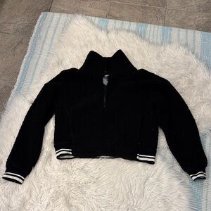 Women’s Champion Black fleece 1/4 zip
